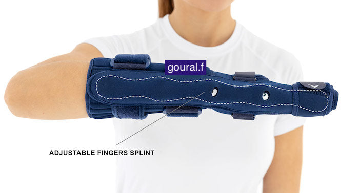 FingerFix articulated wrist hand finger splint