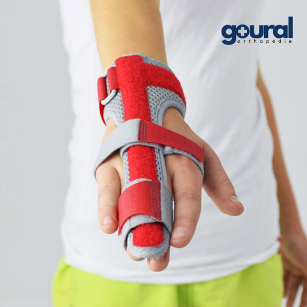 Attelle immobilisation des doigts pédiatrique KidSplint