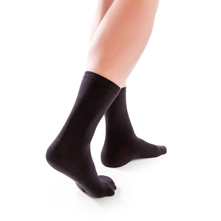 Chaussettes bactériostatiques pour pied diabétique ou prévention de l'eczema