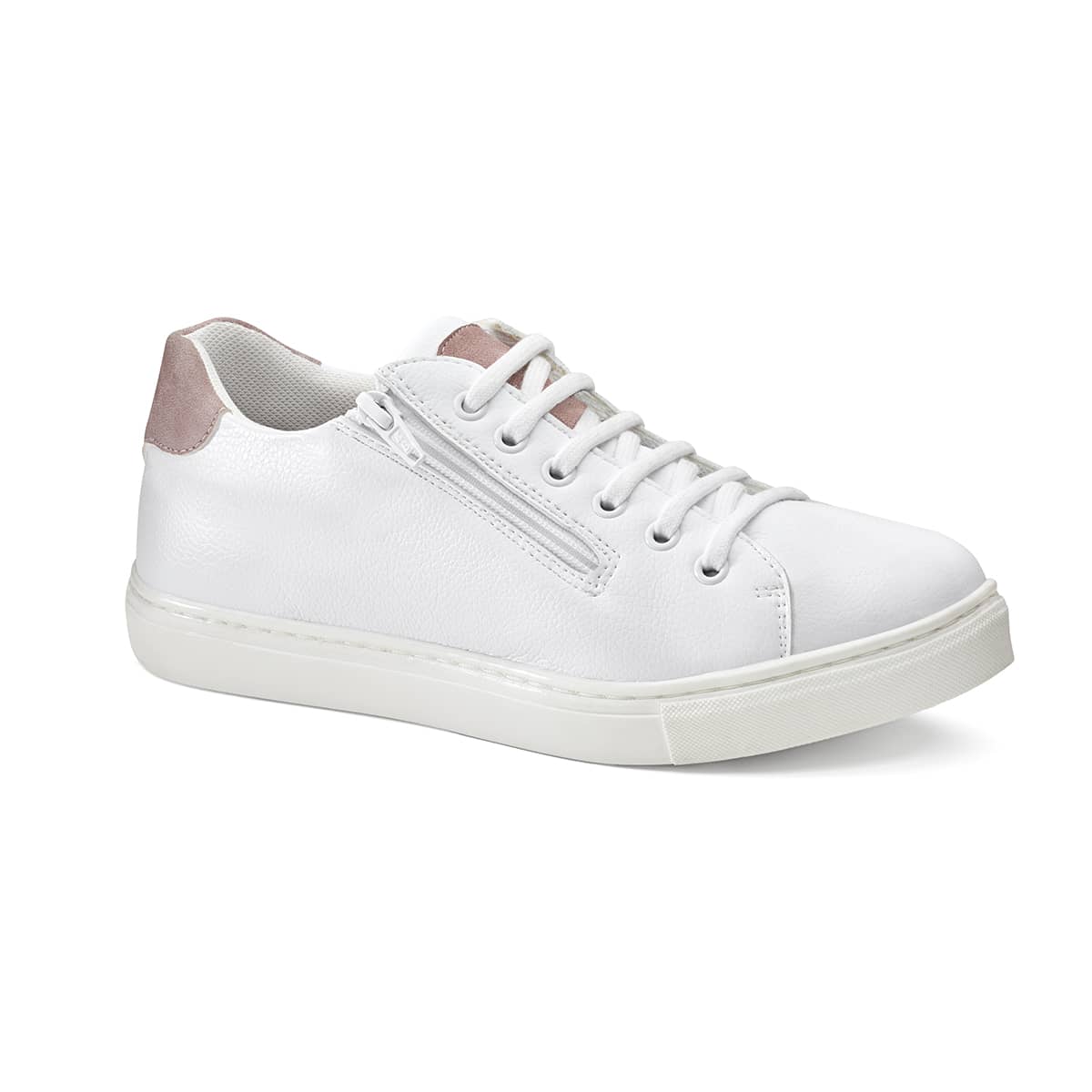 Chaussures thérapeutiques femme cuir laçage et zip
