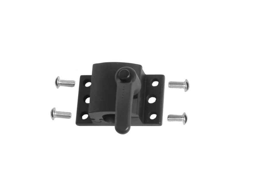 Black complete fixing collar for wheelchair headrest