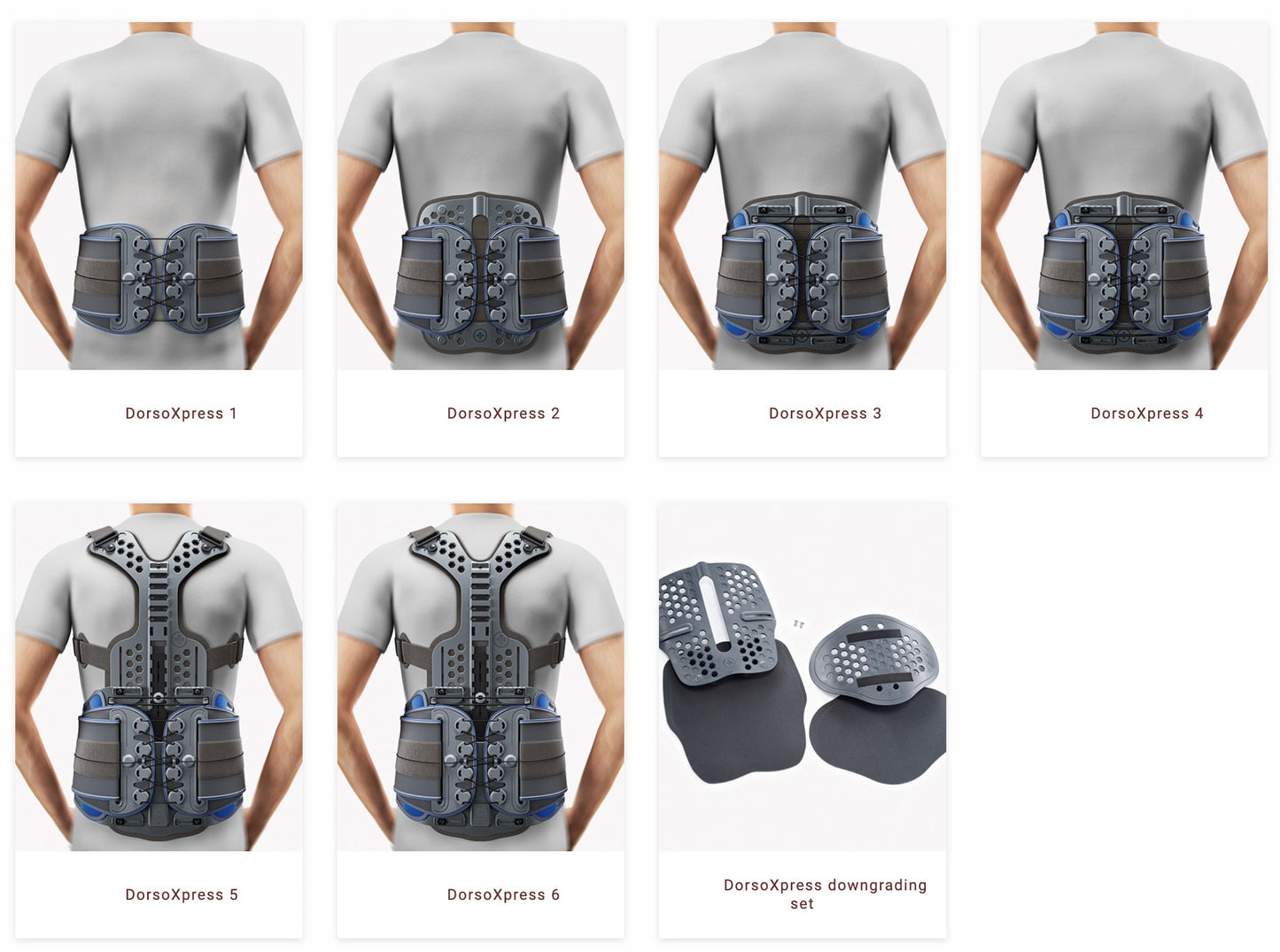 Corset d'immobilisation vertébral DorsoXpress 1