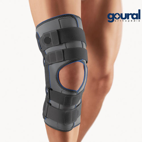 Genouillère ligamentaire articulée blocable StabiloPro Open Style