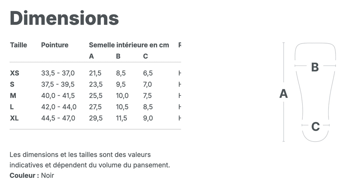 HeelWedge Chaussure de décharge partielle du talon