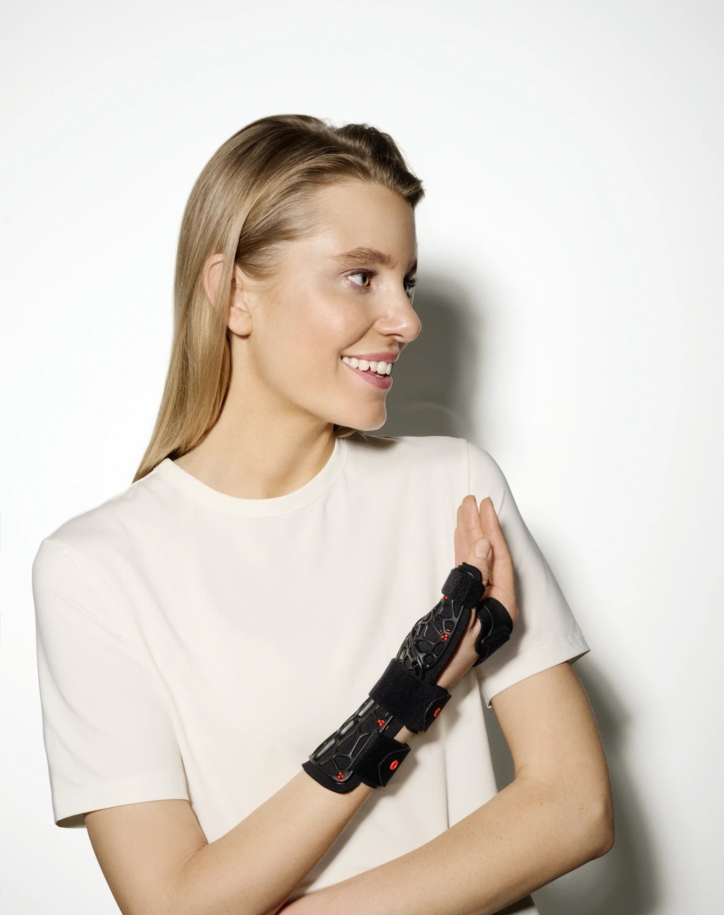 Orthèse palmaire d'immobilisation du poignet-pouce MANU-CAST ORGANIC P