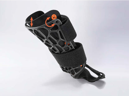 Organic palmar wrist orthosis for immobilization or rest