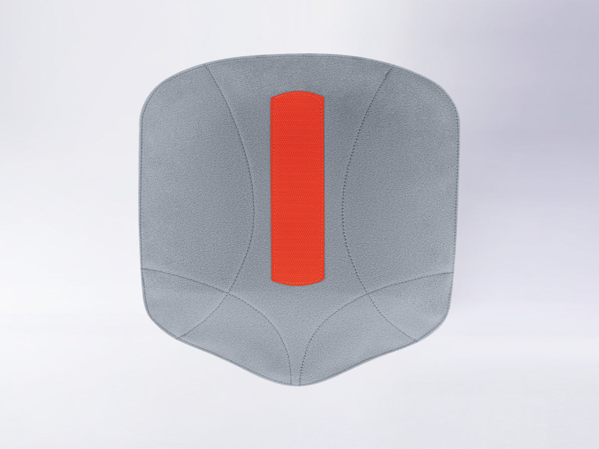 Extension/plastron extension with finger loops for lumbar belt