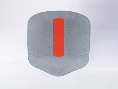Extension/plastron extension with finger loops for lumbar belt