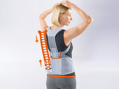 Corset dynamique Vertebradyn Osteo indiqué notamment pour l'ostéoporose