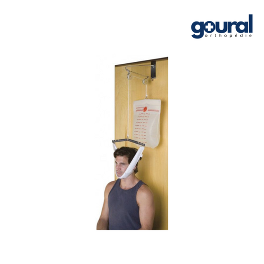 Appareillage complet pour traction cervicale