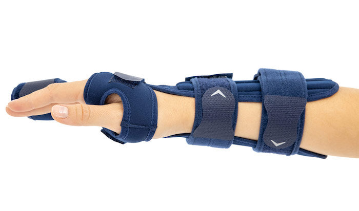 FingerFix articulated wrist hand finger splint