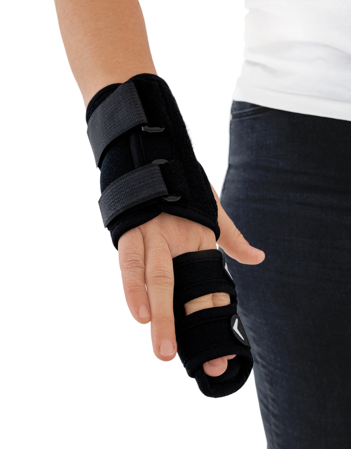 Orthèse d'immobilisation palmaire poignet main 2 à 3 doigts