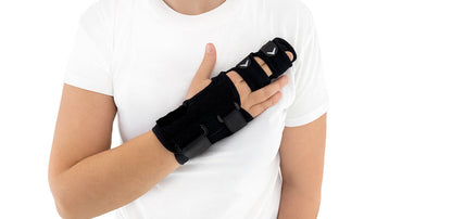 Orthèse d'immobilisation palmaire poignet main 2 à 3 doigts