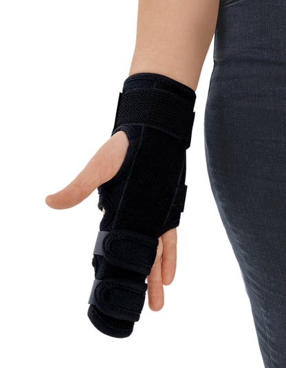 Orthèse d'immobilisation palmaire poignet main 2 à 3 doigts