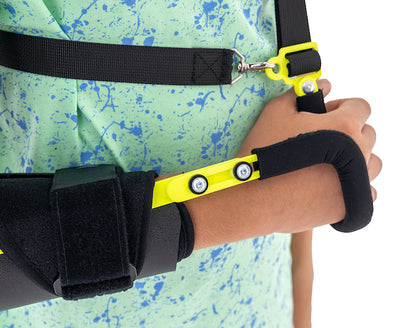 Attelle articulée d'immobilisation du coude réglable ROM pédiatrique