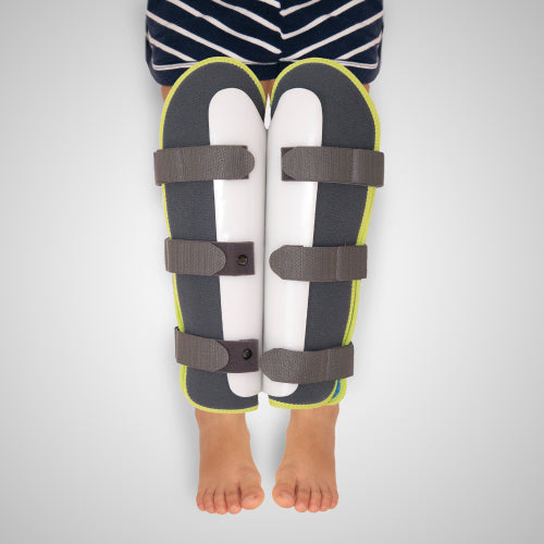 Attelle d'immobilisation et correction du genou pédiatrique Queue de Sirène