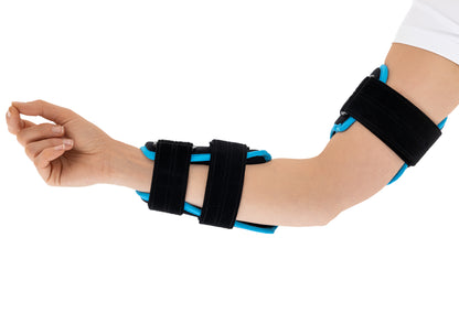 Attelle ROM d'immobilisation et contrôle en flexion-extension du coude