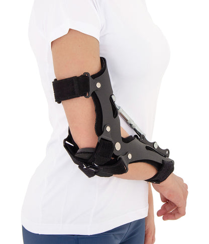 Attelle de coude articulée de contrôle de la flexion et de l'extension ElbowSpastic