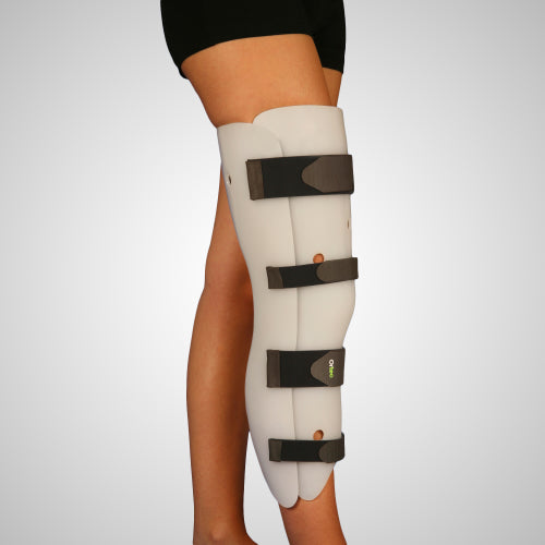 Attelle d'immobilisation du genou Poly-éthylène