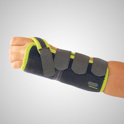 Attelle d'immobilisation du poignet-main pédiatrique