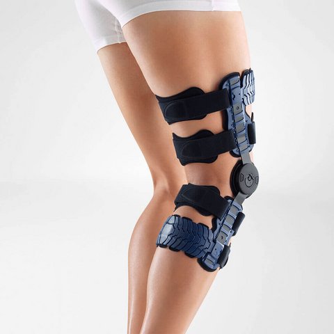 Orthèse semi-flexible de stabilisation du genou SecuTec Genu Flex