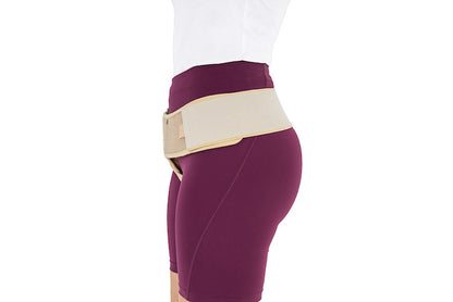 Adjustable inguinal hernia belt bandage ErniaStrap open I Unisex 