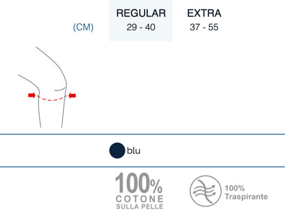 Bandage patellaire pour maladie d'Osgood-Schlatter coton
