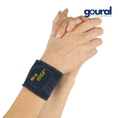Bandage de maintien du poignet 100% coton sur la peau