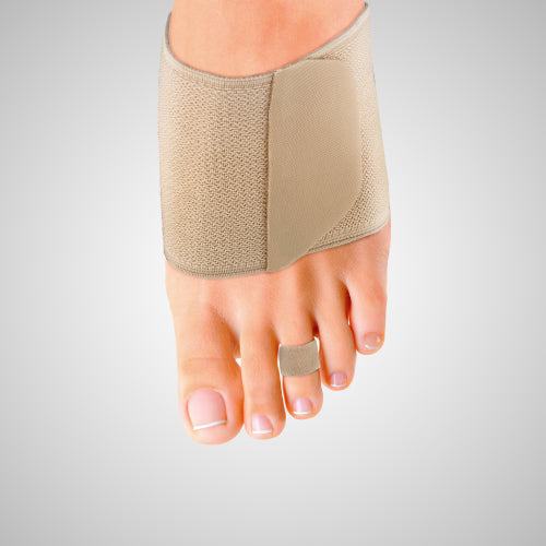 Bandage élastique métatarsien avec 3 corrections d'orteil