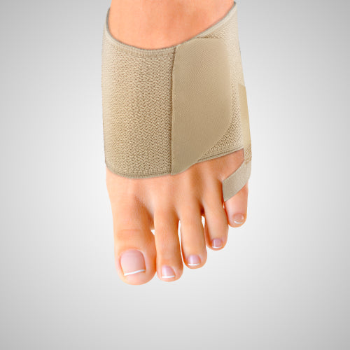 Bandage élastique métatarsien avec 3 corrections d'orteil