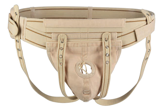 Bandage herniaire pour réduction de hernies inguinales et scrotales