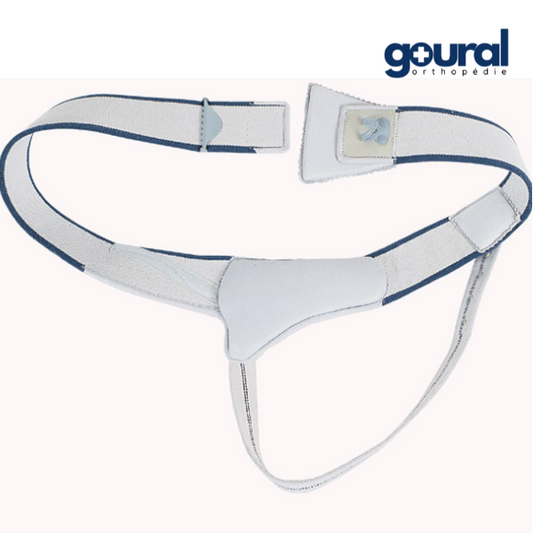 Bandage herniaire inguinal unilatéral avec pelote soft SoftFlex