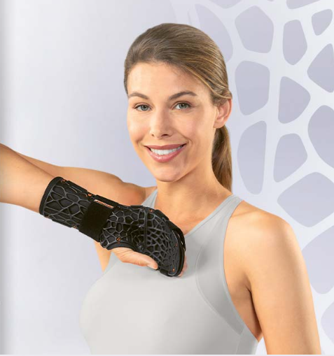 Manu-Cast Organic D Wrist Hand Finger Rest Orthosis without Thumb