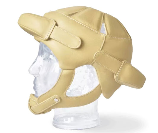 Casque de protection crânien pour enfant ou adulte sur mesure Starlight Secure Leather