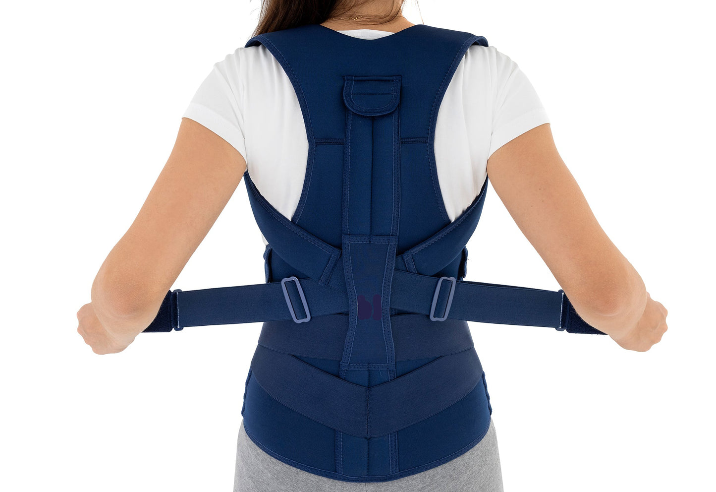 Ceinture-Corset dorso-lombaire avec rappel de posture anti-cyphose full back brace