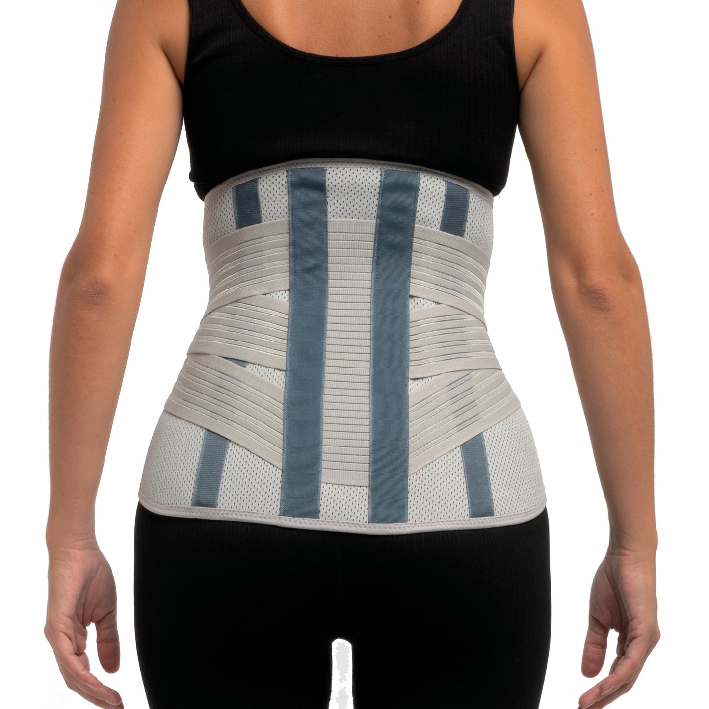 Ceinture de maintien lombaire triple tenseur coupe femme