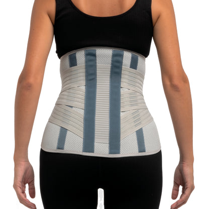 Ceinture de maintien lombaire triple tenseur coupe femme