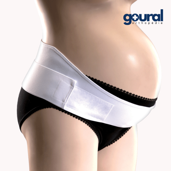 Ceinture abdominale basse pour femme enceinte