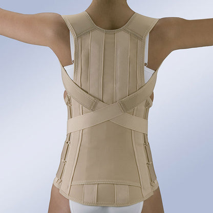 Ceinture corset dorso-lombaire à fermeture sangles velcro