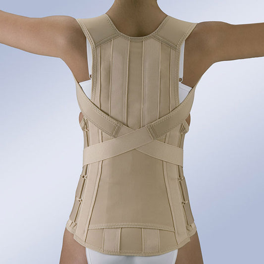 Ceinture corset dorso-lombaire ventre fort à fermeture sangles velcro