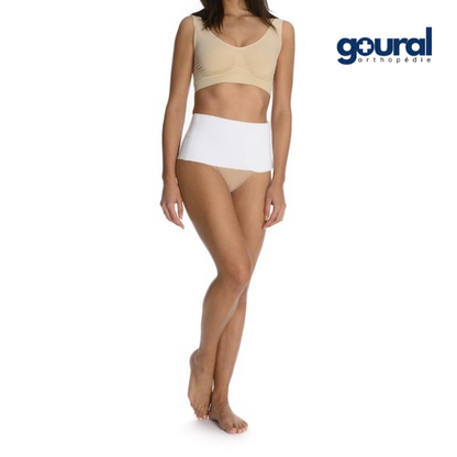 Ceinture de maintien abdominale multi-bande façonnée panneau coton