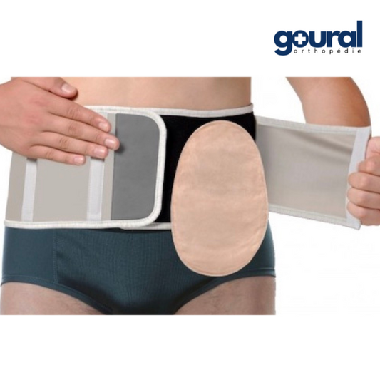 Ceinture de maintien abdominale pour stomie avec ouverture fendue CS Open 27 new
