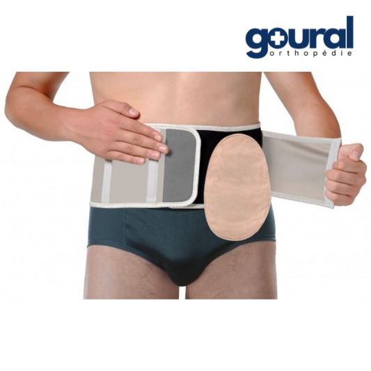 Ceinture de maintien abdominale pour stomie avec ouverture fendue CS Open 16 new