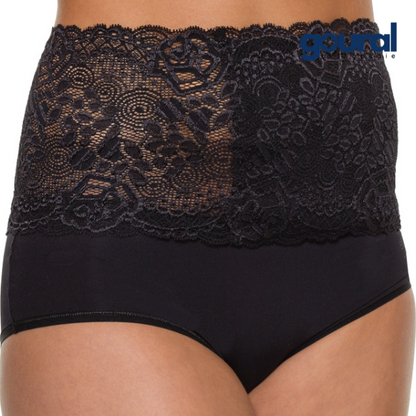 Ceinture de maintien pour stomisée StomaAktiv faite avec la dentelle originale de Dresde (sans le slip)