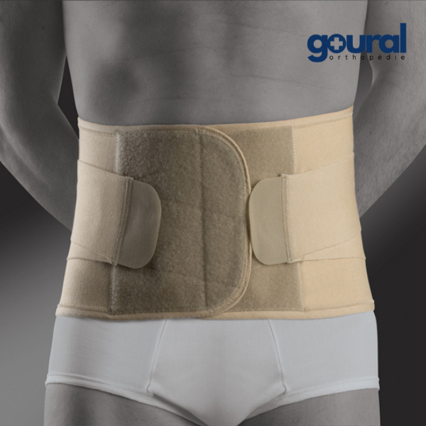 Ceinture de soutien lombaire forte (24 cm)