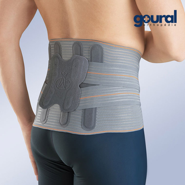 Elite duo seamless lumbar support belt (26 cm)