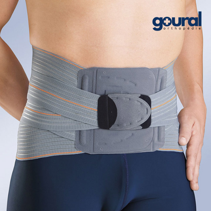 Elite duo seamless lumbar support belt (26 cm)