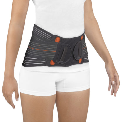 Ceinture de soutien lombaire sans couture Elite duo (21 cm)