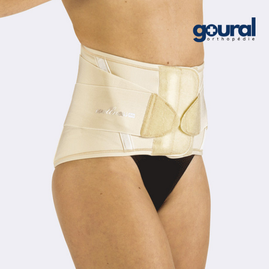 Ceinture de soutien lombo-sacrée Wellness Lady 28 cm