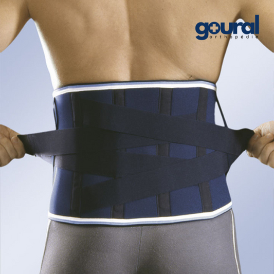 Ceinture lombaire néoprène renforcée
